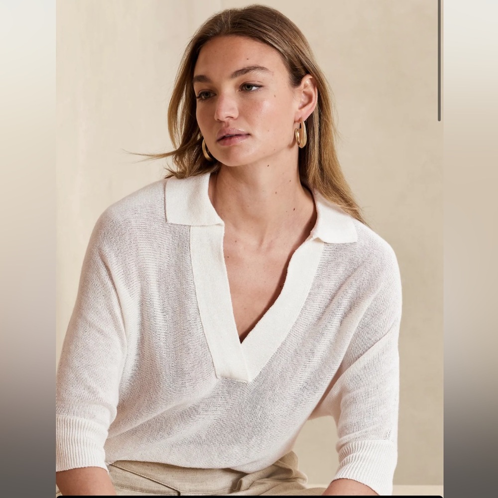 Old $ Aesthetic - Johnny Collar Knit Top